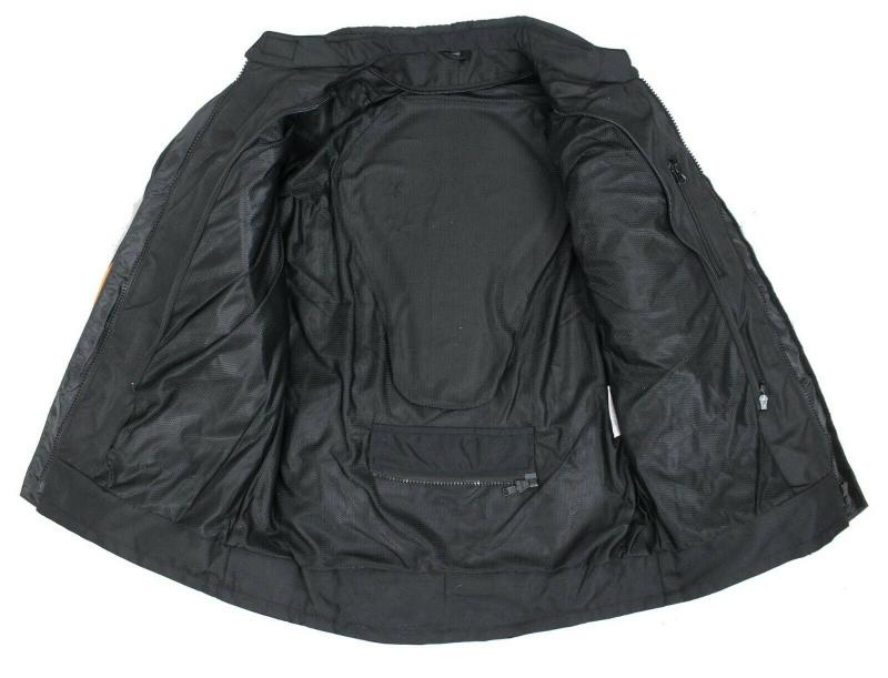 Alpha Speeds® Damen Motorradjacke Textil Jacke Bikerjacke Polyester Touring Jacke Protektoren Rosa