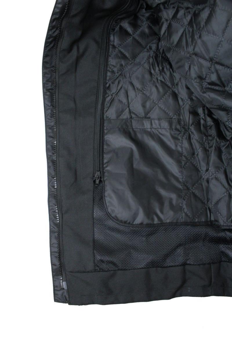 Alpha Speeds® Damen Motorradjacke Textil Jacke Bikerjacke Polyester Touring Jacke Protektoren Rosa