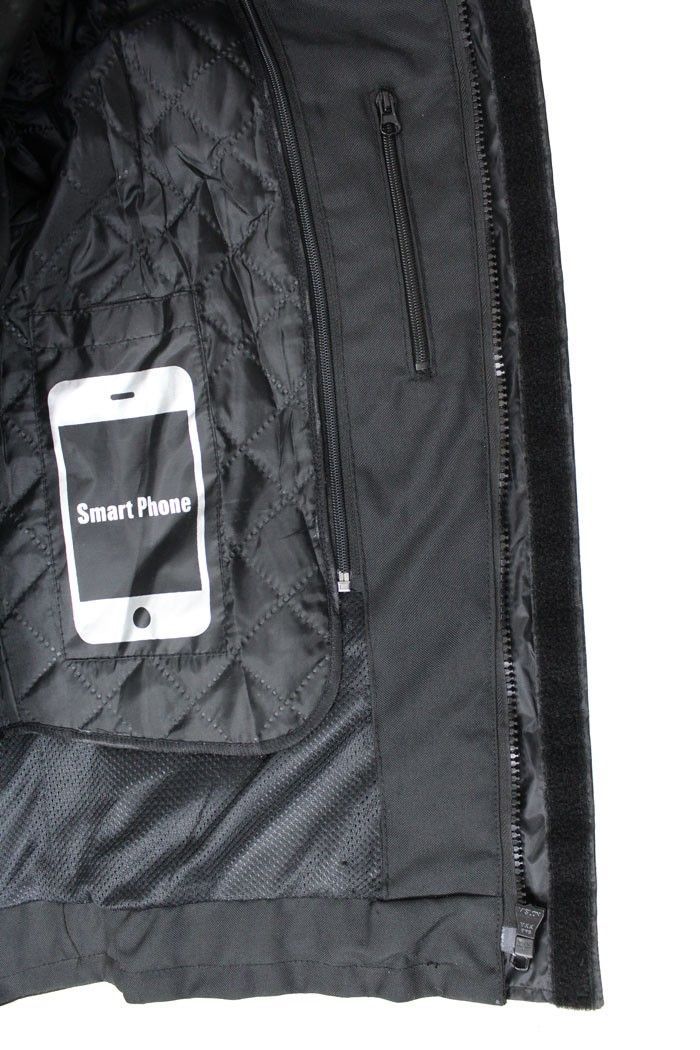 Alpha Speeds® Damen Motorradjacke Textil Jacke Bikerjacke Polyester Touring Jacke Protektoren Rosa